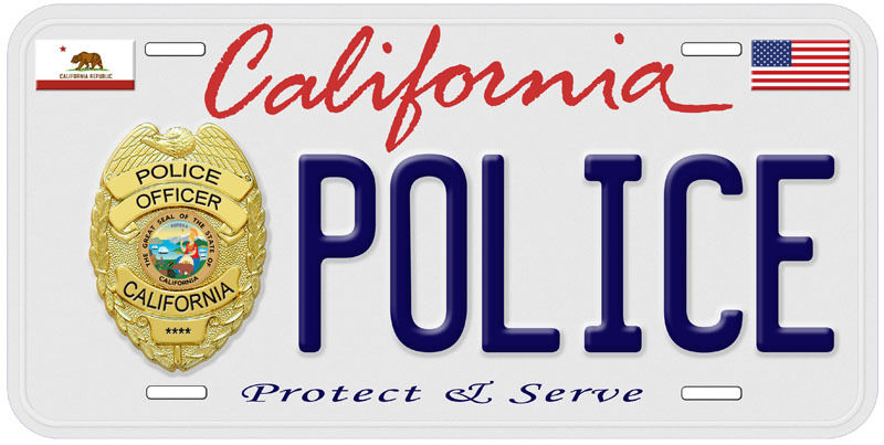California license plate history timeline